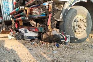 हमीरपुर: हाईवे पर शराबी ट्रक चालक ने मचाया हड़कंप