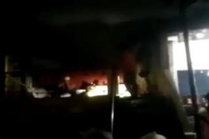 फतेहपुर : कपड़े की दुकान में लगी आग, लाखों के गारमेंट्स जलकर खाक