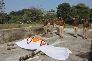 रुद्रपुर: अर्द्धकुंभ-वीवीआईपी ड्यूटी निभाने वाले अश्च अमरजीत की हुई मौत