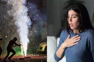 हल्द्वानी: पटाखों के धुएं ने बढ़ाई टेंशन, फूलने लगी सांसें