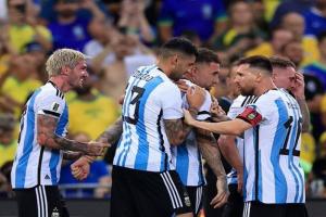 World Cup qualifiers: अर्जेंटीना ने विश्व कप क्वालीफाइंग मैच में ब्राजील को 1-0 से दी मात