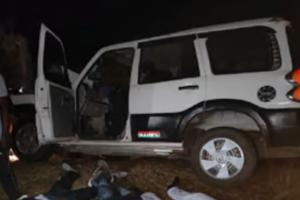 झारखंड: वाहन के पेड़ से टकराने पर पांच लोगों की मौत, पांच घायल 