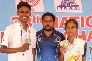 उन्नाव के नितिन व सरोजनी ने तमिलनाडु में लहराया यूपी का झंडा, झटके दो स्वर्ण पदक  