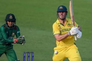 World Cup 2023: मार्श का धमाल, आस्ट्रेलिया ने बांग्लादेश को आठ विकेट से हराया 
