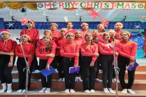 बाराबंकी : विद्यालय में क्लासिकल गीत के संग मना क्रिसमस 