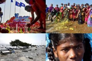 तमिलनाडु: सुनामी की 19वीं बरसी पर निकाली गयी कैंडल मार्च मौन रैलियां