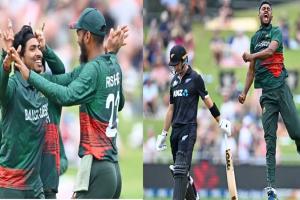 NZ vs BAN : बांग्लादेश तीसरे वनडे में नौ विकेट से जीता, न्यूजीलैंड ने 2-1 से श्रृंखला जीती