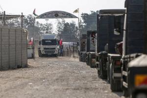 Israel-Hamas War : गाजा से करीब 16 हजार लोग राफा सीमा पार करके पहुंचे मिस्र 