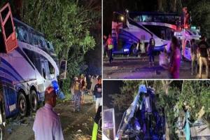 Thailand Bus Accident : पश्चिमी थाईलैंड में बस दुर्घटना में 14 लोगों की मौत, 30 से अधिक घायल 