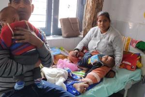 बरेली: 24 घंटे में दस बच्चों में जानलेवा निमोनिया की पुष्टि, मौसम में बदलाव के चलते बच्चे हो रहे बीमार