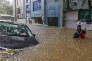 मिगजॉम के कारण आंध्र प्रदेश में भारी बारिश, सरकार ने आठ राज्यों में अलर्ट किया जारी 