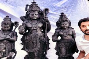 मैं खुद को सबसे भाग्यशाली मानता हूं, भगवान राम ने मुझे इस कार्य के लिए चुना- बोले मूर्तिकार योगीराज 