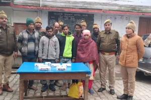 बरेली: प्रेमनगर पुलिस ने पकड़े छह शातिर चोर, एक महिला भी शामिल