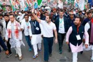 असम के उत्तर लखिमपुर में ‘भारत जोड़ो न्याय यात्रा’ के फाड़े गए बैनर,  कांग्रेस ने कहा- यात्रा की सफलता से परेशान होकर बदमाशों ने उठाया कदम