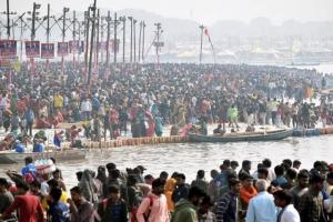 मकर संक्रांति पर गंगा सागर में अबतक 65 लाख लोगों ने लगाई डुबकी, मेला में सुरक्षा के पुख्ता इंतजाम