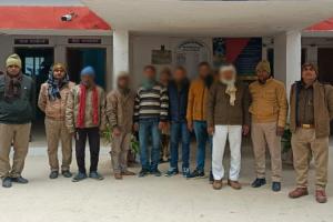संत कबीर नगर: मारपीट, आगजनी और हत्या का प्रयास मामले के 8 अभियुक्त गिरफ्तार, जानें पूरा मामला