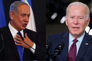 नेतन्याहू ने खारिज किया बाइडेन के फिलिस्तीनी राज्य बनाने का विचार, दोनों की बीच घंटों हुई बातचीत 