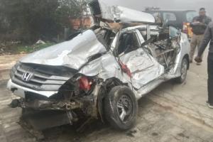 Kannauj Accident: आगरा लखनऊ एक्सप्रेस वे पर ट्रक में घुसी कार... दो युवकों की मौत, नोएडा से बिहार जा रहे थे