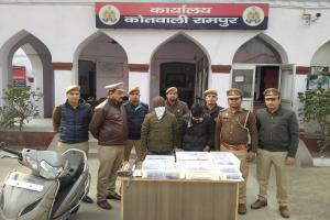 रामपुर: सराफा कारीगर का सोना चुराने में दुकान मालिक समेत दो गिरफ्तार