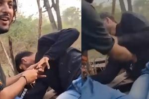 कल्याणपुर पेशाब कांड: उंगली मोड़ते और घूसा मारते नजर आए आरोपी... एक और VIDEO सोशल मीडिया में वायरल