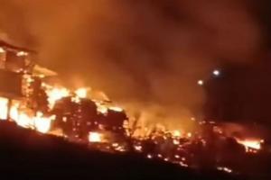 हिमाचल प्रदेश: शिमला के जुब्बल इलाके में लगी भीषण आग, सात मकान जलकर खाक 