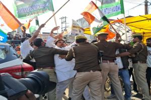 रायबरेली: राहुल की भारत जोड़ो न्याय यात्रा में भिड़े भाजपाई और कांग्रेसी, अफसरों के छूटे पसीने