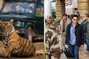रामनगर: ढिकाला में बाघ देखकर रोमांचित हुए तेंदुलकर