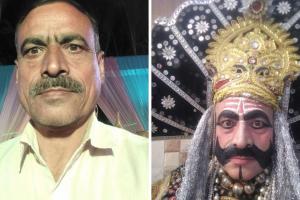 Kanpur: 40 साल तक रावण बनते रहे, अब बस सुप्रसिद्ध रावण अभिनेता अवध दीक्षित करेंगे अभिनय का समापन 