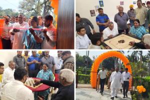 Kanpur: सीनियर केयर सेन्टर का लोकार्पण: सांसद भोले व विधायक नीलिमा ने वरिष्ठ नागरिकों संग खेला कैरम और शतरंज; बढ़ाया हौसला