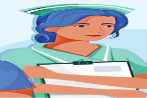 टनकपुर: प्राथमिक स्वास्थ्य केंद्र मंच में स्टाफ नर्स कर रही मरीजों का उपचार 