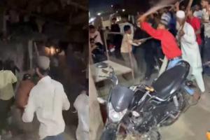 बिजनौर : पड़ोसी को इंस्टाग्राम पर कमेंट करना पड़ा भारी, दोनों पक्षों में जमकर चले लाठी-डंडें...मारपीट का Video Viral