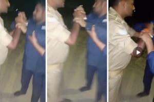 Kannauj: नशे में धुत पुलिसकर्मियों ने टोल कर्मचारियों को पीटा...जेल भेजने की दी धमकी, वारदात CCTV में कैद