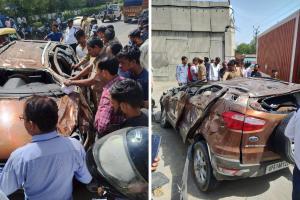 Kanpur Accident: नौबस्ता फ्लाईओवर से नीचे गिरी कार...दो दोस्तों की मौत व एक घायल, मेंहदीपुर बालाजी दर्शन करने जा रहे थे