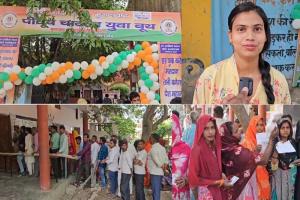 Lok Sabha Election 2024: मुरादाबाद में मतदान के लिए लगीं लाइनें, युवा बोले- विकास के मुद्दे पर किया वोट 