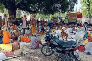 अयोध्या: छठे पड़ाव पर रामपुर भगन पहुंची 84 कोसी परिक्रमा यात्रा 