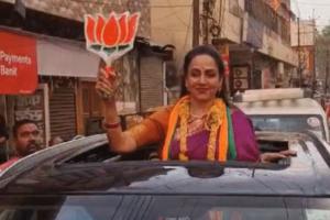 लोकसभा चुनाव: हेमा मालिनी ने मथुरा में निकाला रोड शो, कहा- जीत के उत्सव जैसा अनुभव हुआ 