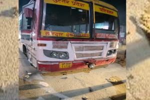बरेली: यात्रियों से भरी बस में लगी आग, 40 लोग थे सवार...बड़ा हादसा टला