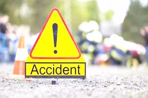 सड़क दुर्घटना : अज्ञात वाहन की चपेट में आने से दंपति की मौत