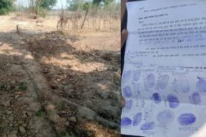 बहराइच: ग्रामीणों ने पहले सड़क निर्माण के लिए दिया पत्र, अब कर रहे विरोध, जानें वजह