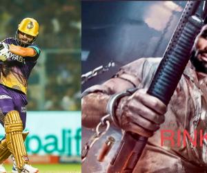 IPL 2023 : रिंकू सिंह के लगातार 5 छक्के जड़ने पर शाहरुख ने शेयर की एडिटेड तस्वीर, लिखा- 'झूमे जो रिंकू'