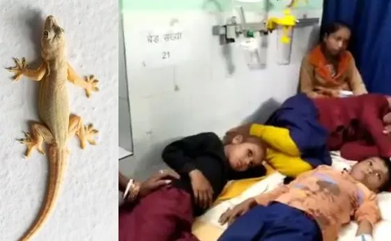 टीचर ने खाने में छिपकली को बताया बैंगन, पीट-पीटकर खिलाया खाना, 200 से ज्यादा बच्चे बीमार
